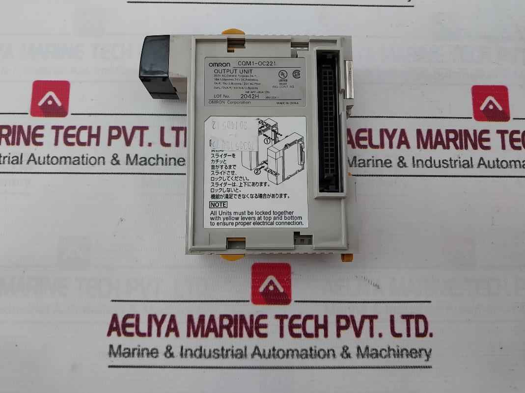 Omron Cqm1-oc221 Plc Output Unit Module 72Va/P 1440Va/U 20X0S