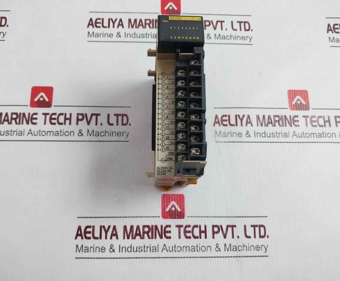 Omron Cqm1-oc222 16-point Output Unit 250Vac/24Vdc