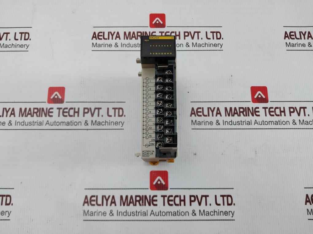 Omron Cqm1-oc222 Output Module 250Vac/24Vdc 2A
