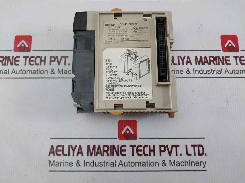 Omron Cqm1-oc222 Output Module 250Vac/24Vdc 2A