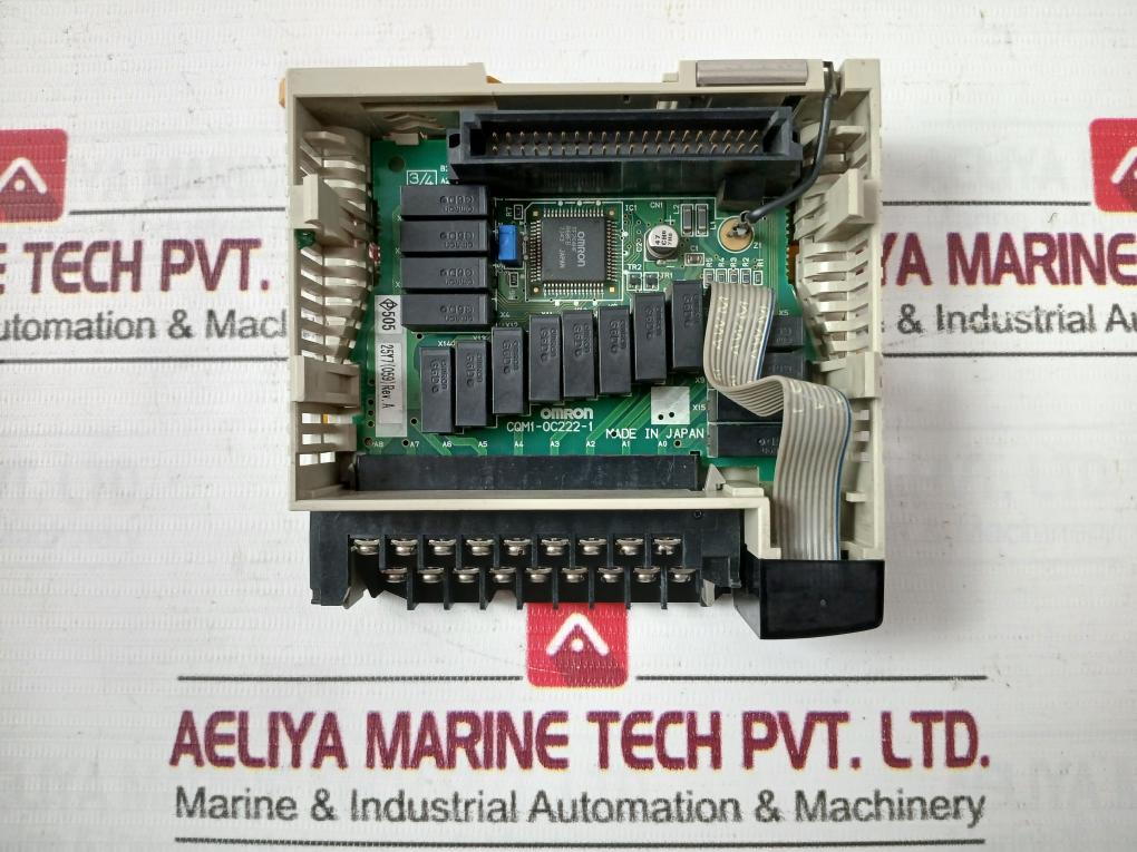 Omron Cqm1-oc222 Output Module 8A/U 16 Points 120Vac Rev.A