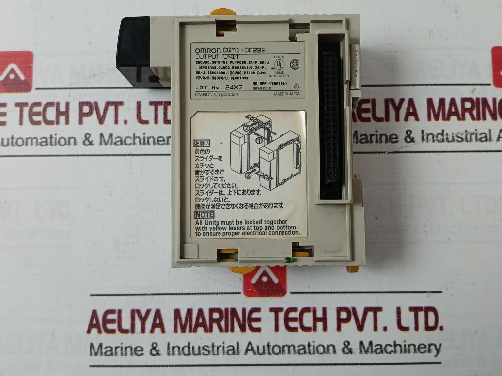Omron Cqm1-oc222 Output Unit 250Vac Rev C13