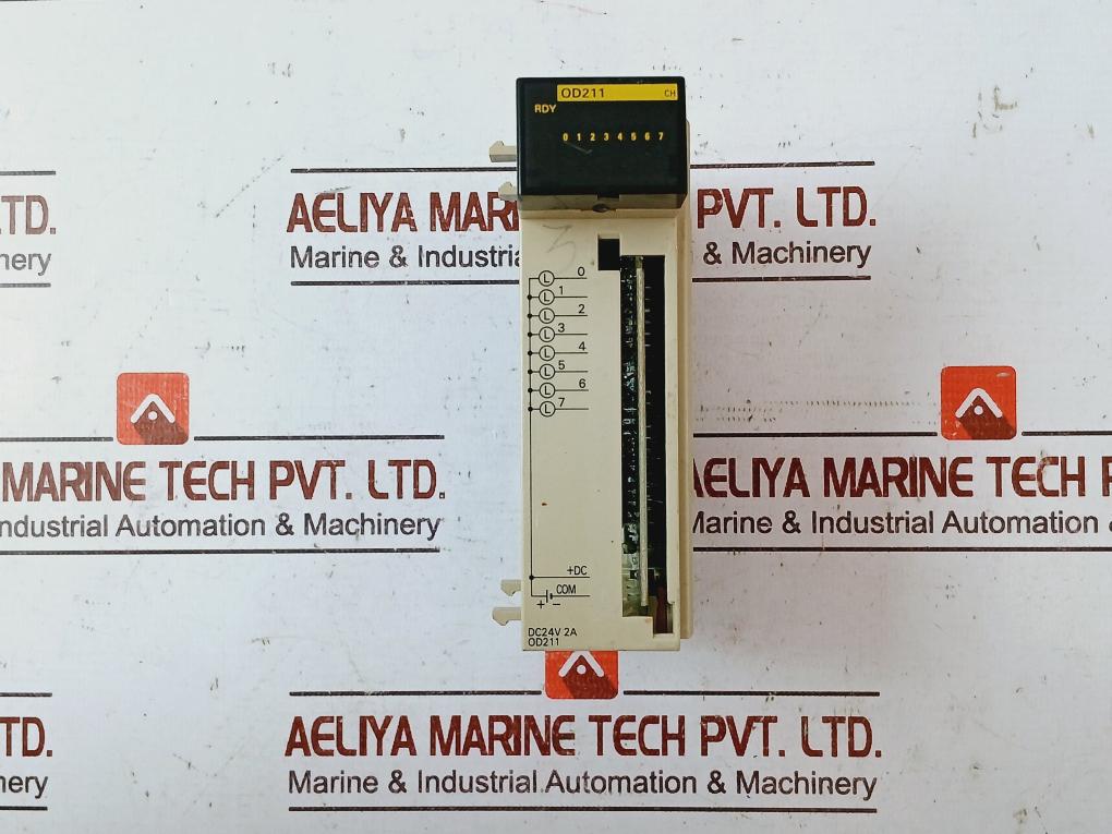 Omron Cqm1-od211 8 Point Output Unit 24Vdc 2A/Point 5A/Unit