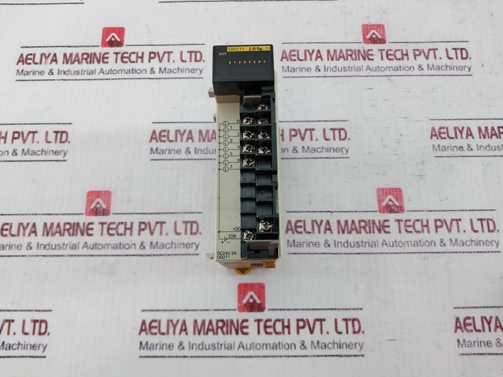 Omron Cqm1-od211 Digital Output Unit 24vdc 2a/point 8 Points 5a