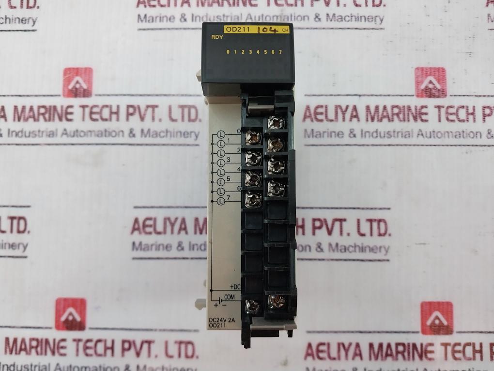 Omron Cqm1-od211 Digital Output Unit 24vdc 2a/point 8 Points 5a