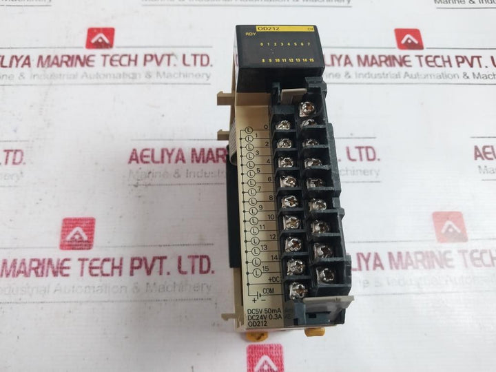 Omron Cqm1-od212 16-point Plc Output Module 5-24Vdc 0.3A