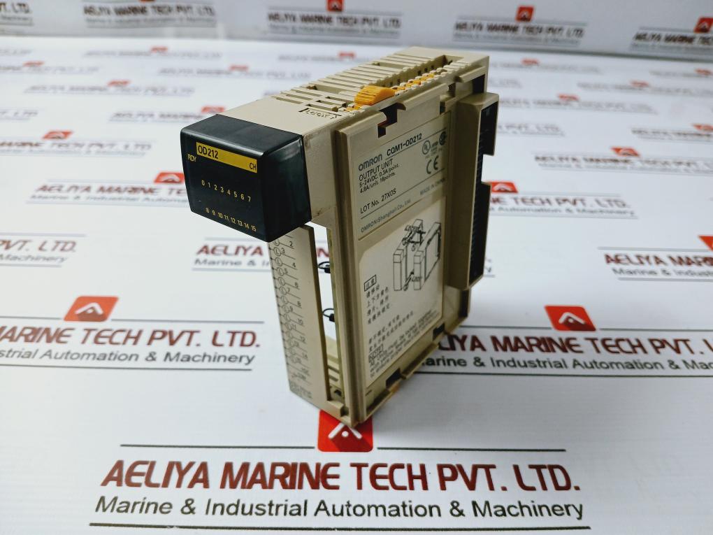 Omron Cqm1-od212 16-points Digital Output Unit 5-24V Dc 0.3A