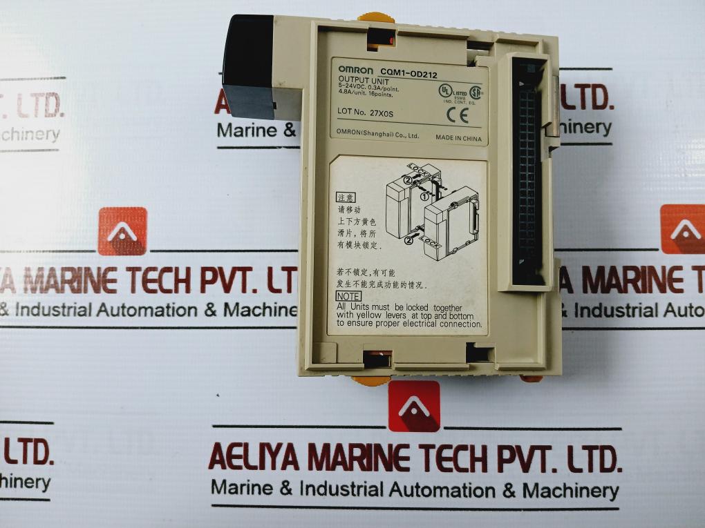Omron Cqm1-od212 16-points Digital Output Unit 5-24V Dc 0.3A