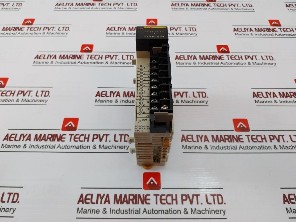 Omron Cqm1-od212 16-points Digital Output Unit Dc5V 50Ma Dc24V 0.3A