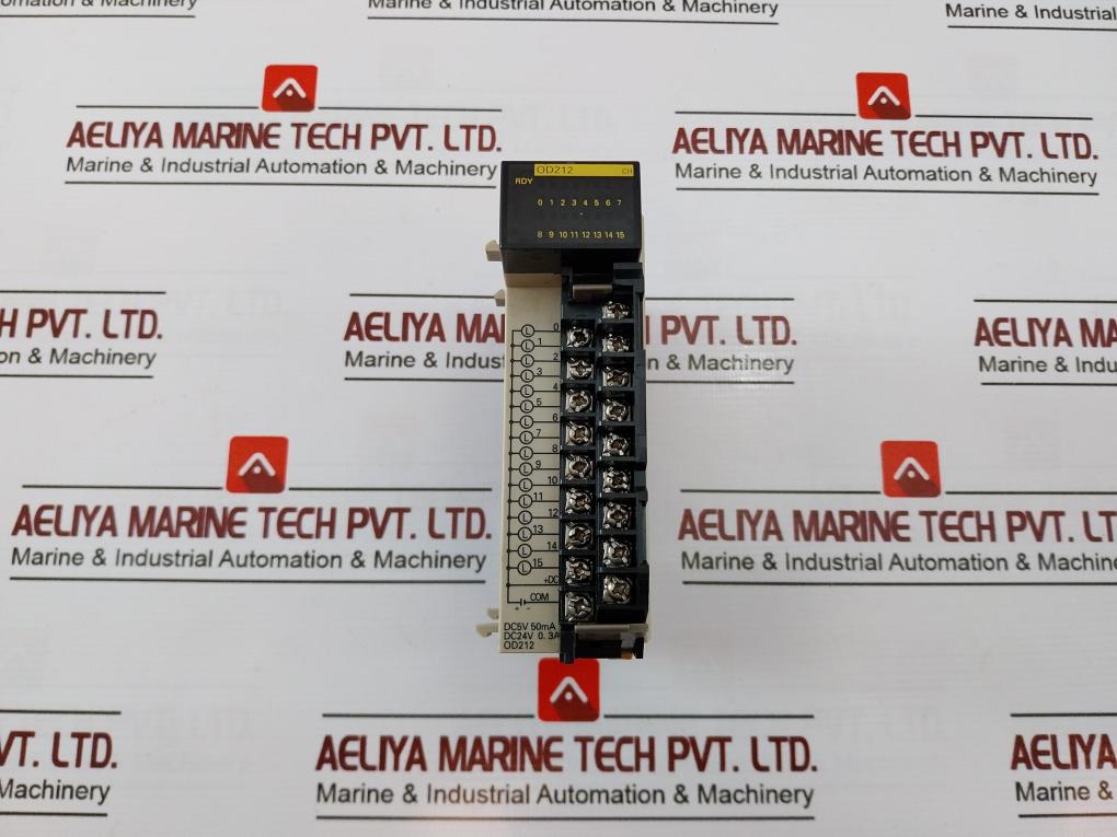 Omron Cqm1-od212 16-points Digital Output Unit Dc5V 50Ma Dc24V 0.3A