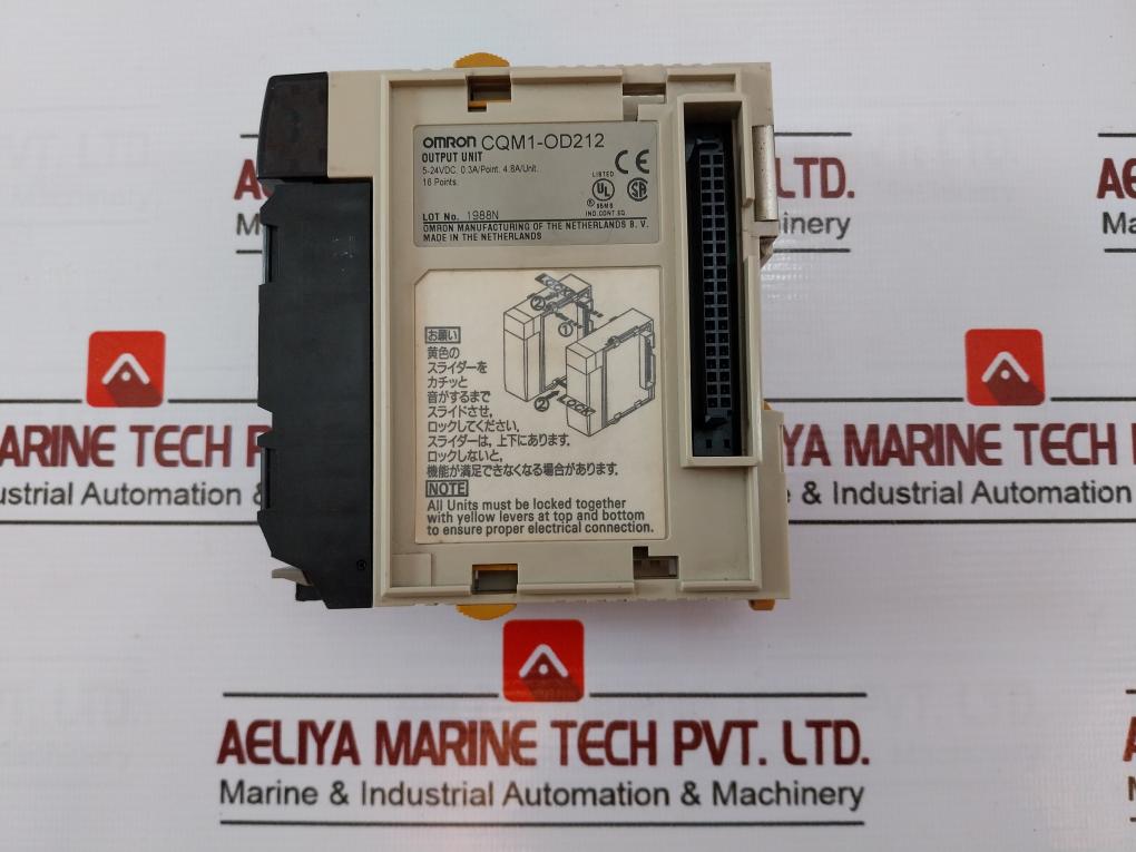 Omron Cqm1-od212 16-points Digital Output Unit Dc5V 50Ma Dc24V 0.3A