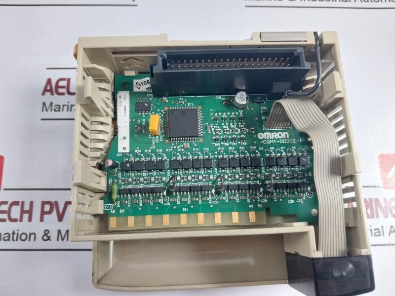 Omron Cqm1-od212 Cqm1-series 16-points Output Module, 24Vdc, 4.8A, 50Ma
