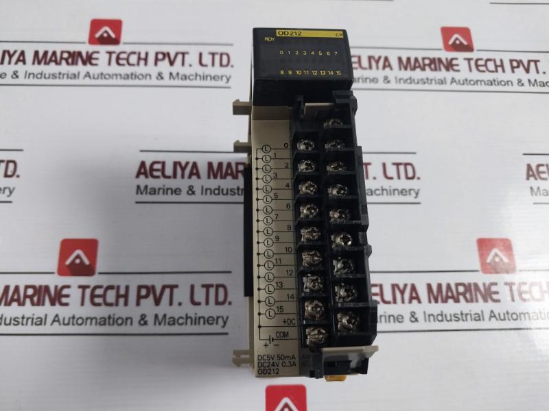 Omron Cqm1-od212 Cqm1-series 16-points Output Module, 24Vdc, 4.8A
