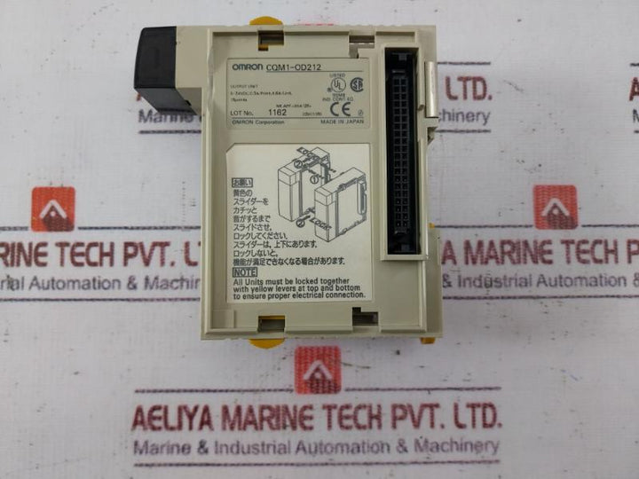 Omron Cqm1-od212 Output Module 5-24Vdc 0.3A