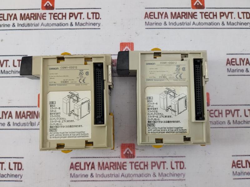 Omron Cqm1-od212 Output Unit 5-24Vdc 0.3A/Point