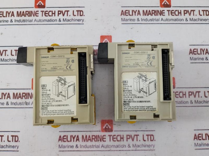 Omron Cqm1-od212 Output Unit 5-24Vdc 0.3A/Point