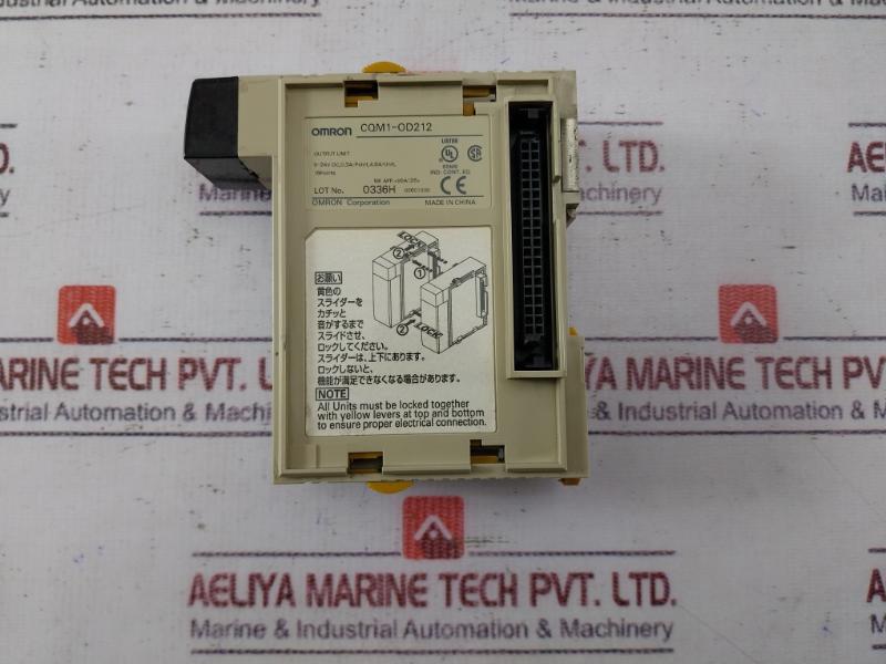 Omron Cqm1-od212 Output Unit 5-24Vdc 0.3A/Point