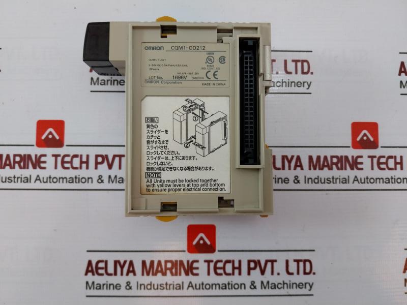 Omron Cqm1-od212 Output Unit 5-24Vdc, 0.3A/Point