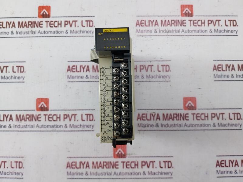 Omron Cqm1-od212 Output Unit Module Dc 5V 50Ma Cqm1-od212-1 Dc 24V