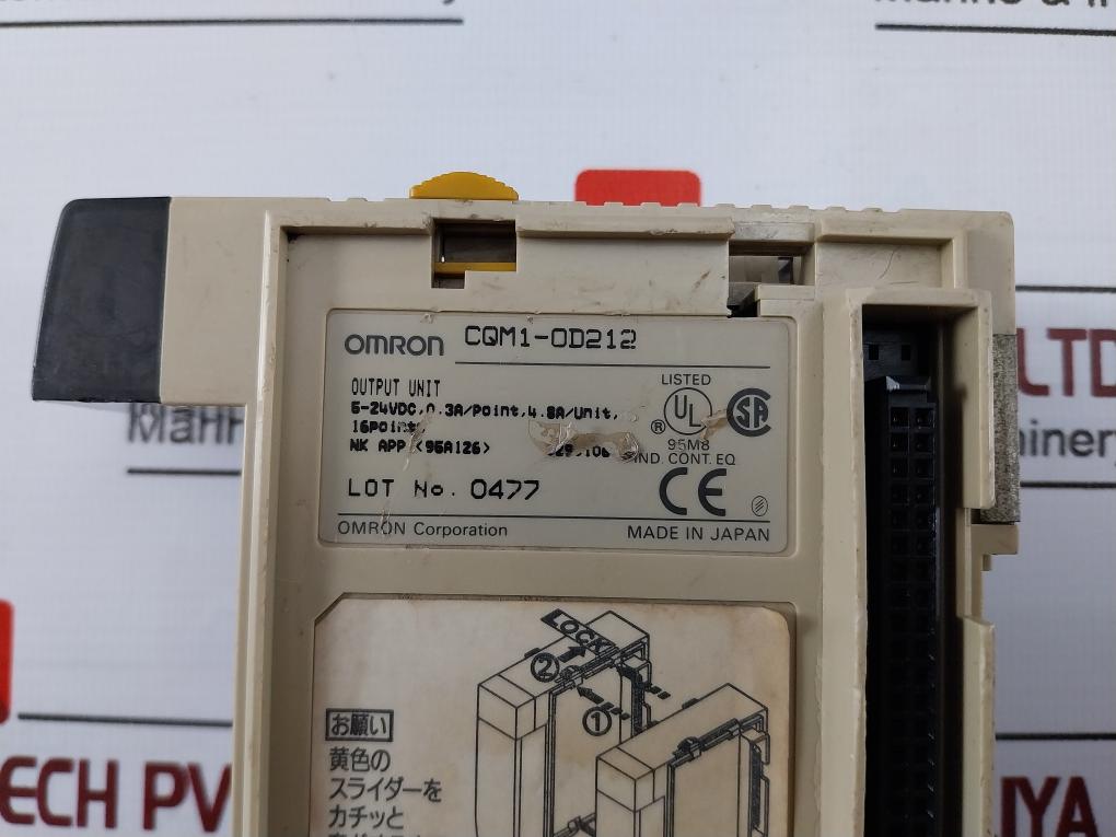 Omron Cqm1-od212 Output Unit Rev: A Dc5V 50Ma