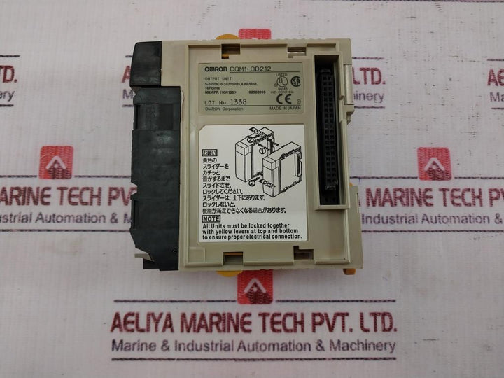 Omron Cqm1-od212 Output Unit Transistor Programmable Controller 5-24Vdc