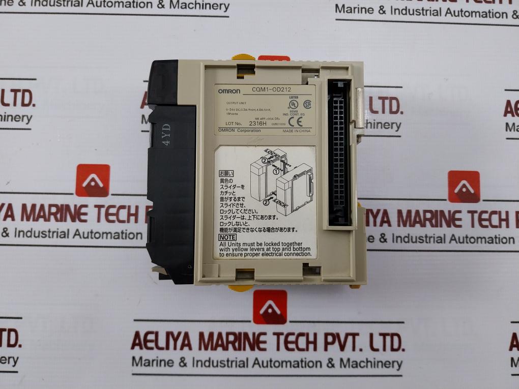 Omron Cqm1-od212 Plc Output Unit Module Dc5V 50Ma 05601009