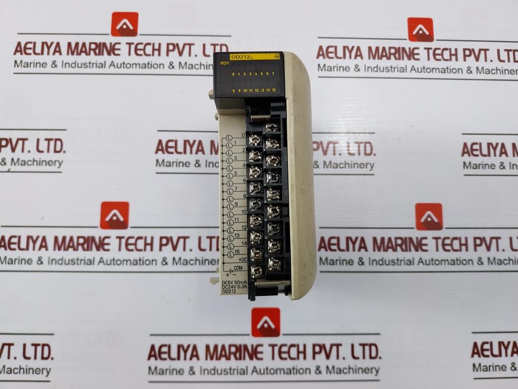 Omron Cqm1-od212 Plc Output Unit Module Dc5V 50Ma 05601009