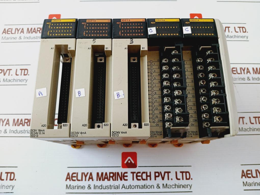 Omron Cqm1-od213, Cqm1-id213, Cqm1-od214 Input-output Unit Rack