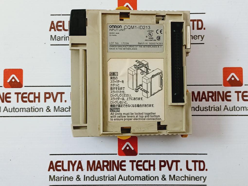 Omron Cqm1-od213, Cqm1-id213, Cqm1-od214 Input-output Unit Rack