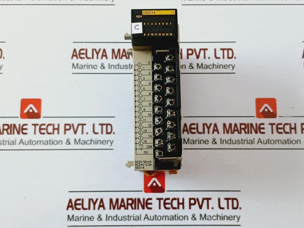 Omron Cqm1-od213, Cqm1-id213, Cqm1-od214 Input-output Unit Rack