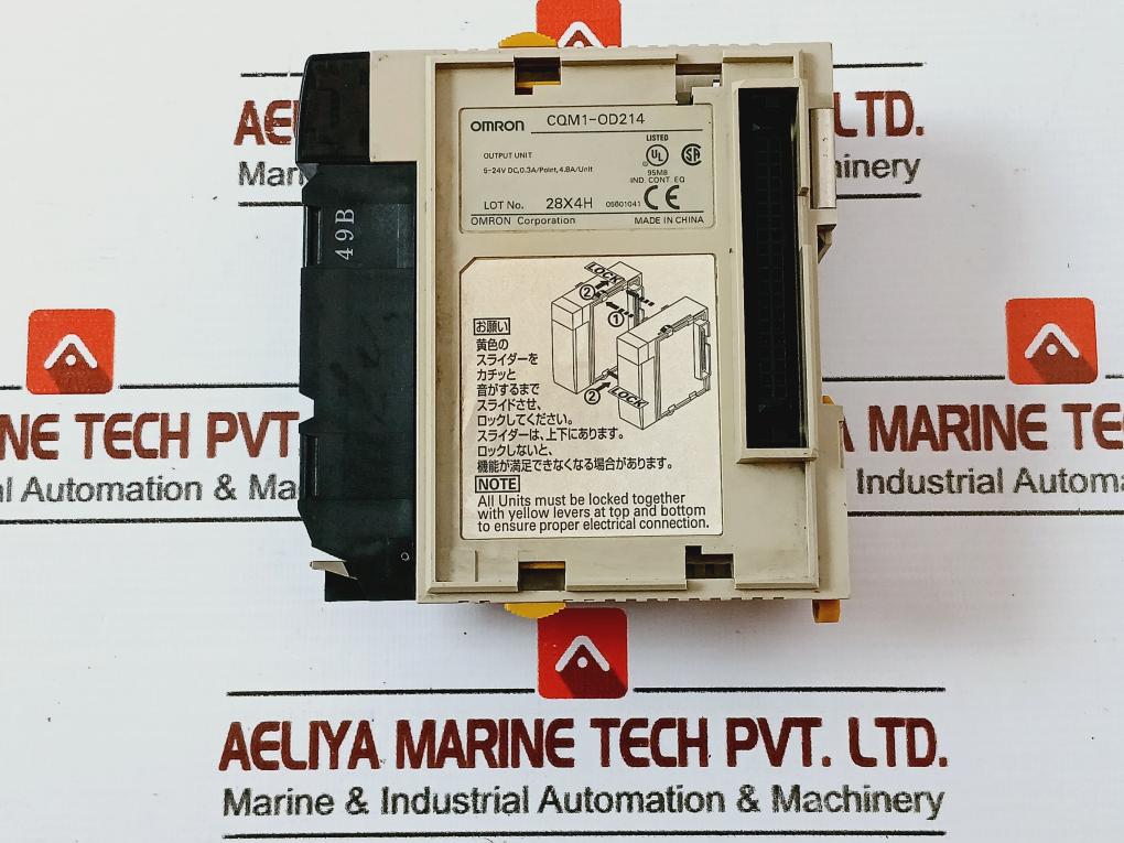 Omron Cqm1-od213, Cqm1-id213, Cqm1-od214 Input-output Unit Rack