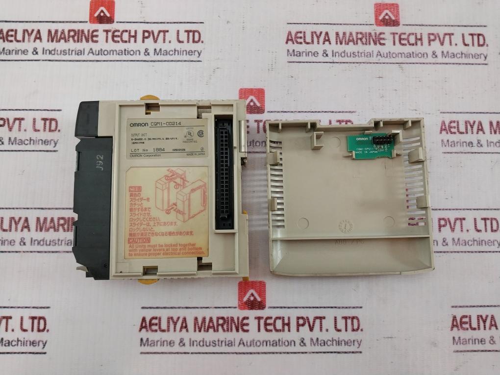 Omron Cqm1-od214 Output Unit Module 5-24Vdc 0.3A 16 Point