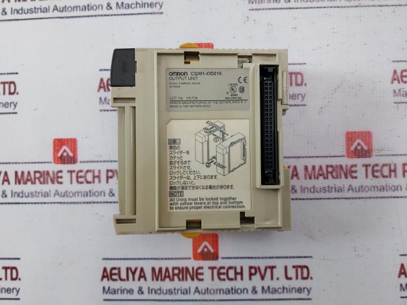 Omron Cqm1-od216 32-points Output Module, 24vdc 0.5a