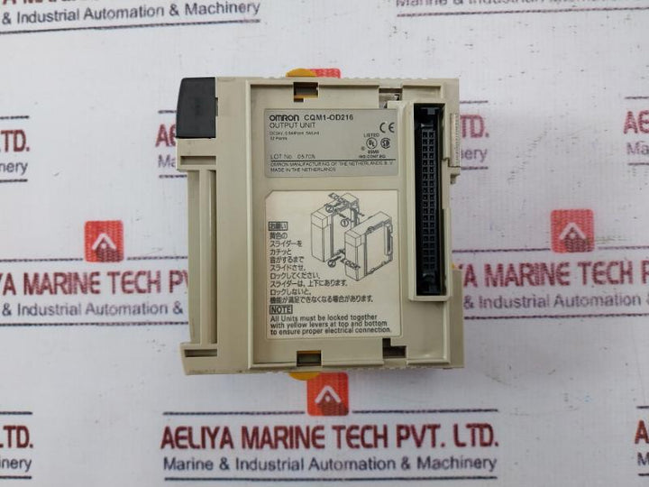 Omron Cqm1-od216 32-points Output Module, 24vdc 0.5a