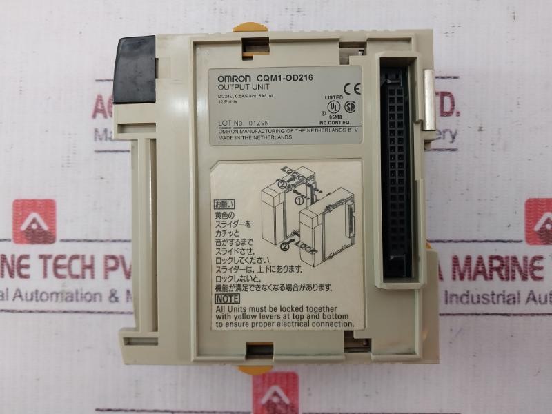 Omron Cqm1-od216 32 Points Output Module Dc24v 0.5a/point 5a/unit