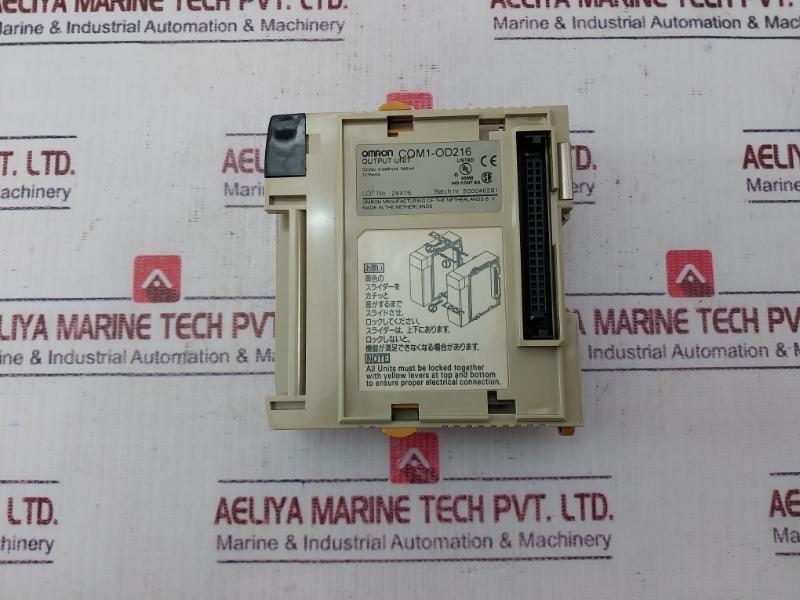 Omron Cqm1-od216 Output Module 32 Points Dc24v 0.5a/point 5a/unit