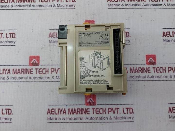 Omron Cqm1-od216 Output Module 32 Points Dc24v 0.5a/point 5a/unit