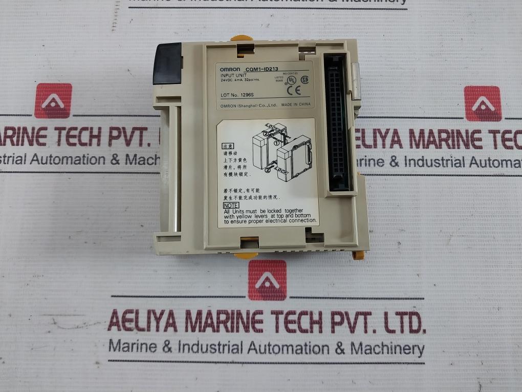 Omron Cqm1-pa203 Plc Power Supply Module 24V Dc 10 Ma 16 Points