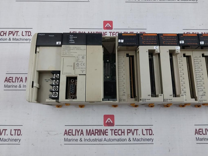 Omron Cqm1-pa203 Plc Power Supply Module 24V Dc 10 Ma 16 Points