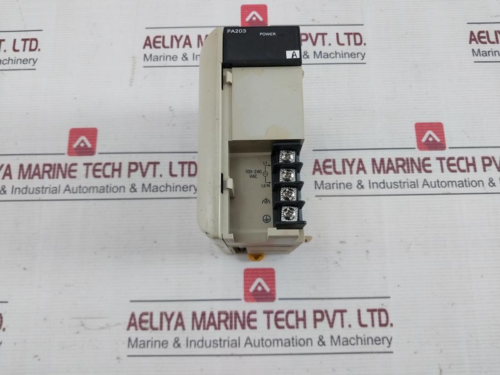 Omron Cqm1-pa203 Plc Power Supply Module 24V Dc 10 Ma 16 Points