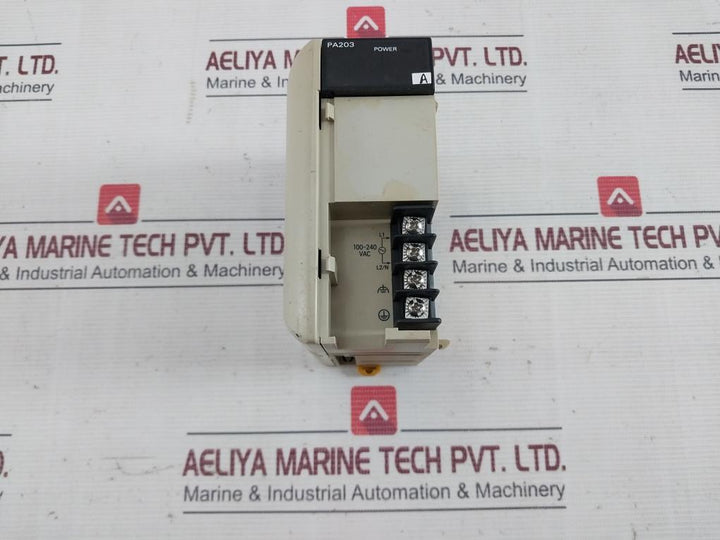 Omron Cqm1-pa203 Plc Power Supply Module 24V Dc 10 Ma 16 Points