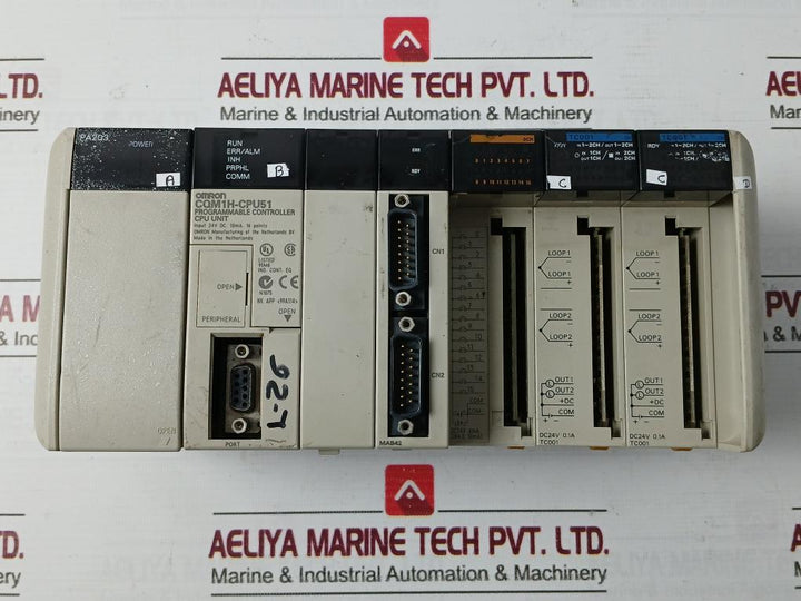 Omron Cqm1-pa203 Plc Power Supply Unit 100-240V Ac 50/60Hz 60Va 94V-0