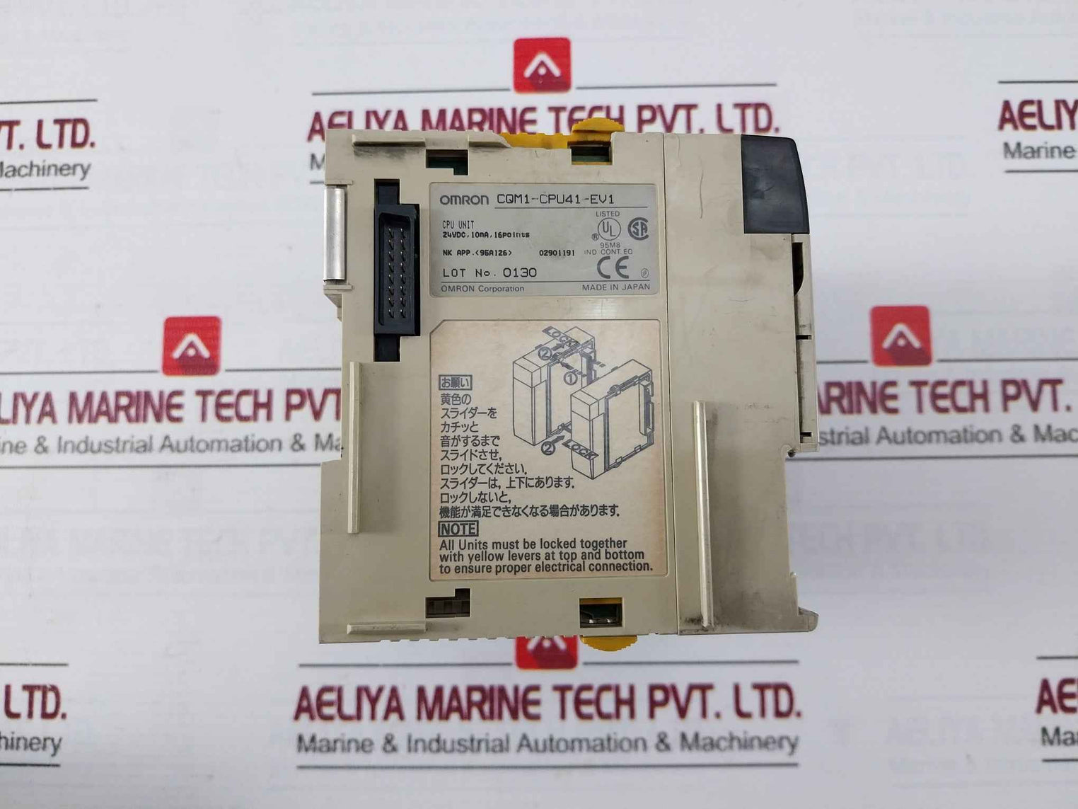 Omron Cqm1-pa203 Plc Power Supply Unit Cpu41-v1 100-240Vac 50/60Hz 60Va 24Vdc