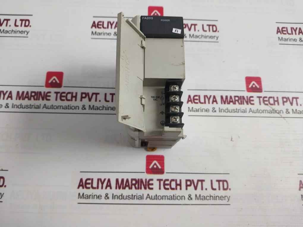 Omron Cqm1-pa203 Plc Power Supply Unit Cpu41-v1 Cqm1-oc221 100-240Vac 60Va 3.6A