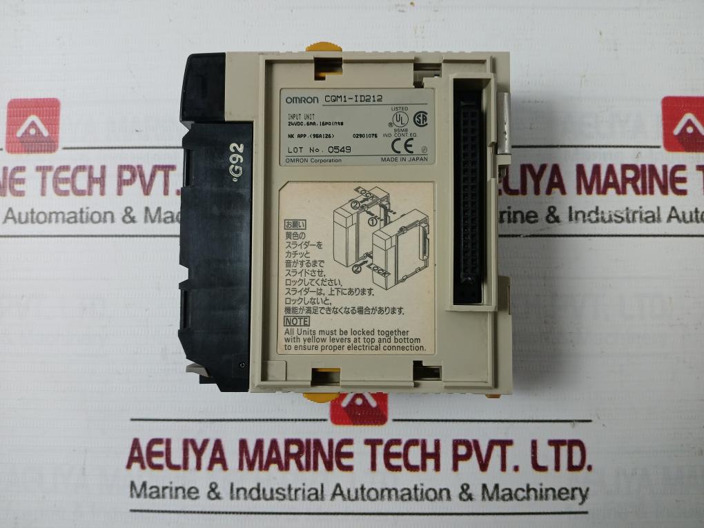 Omron Cqm1-pa203 Plc Power Supply Unit Cqm1-cpu41-ev1 100-240Vac 50/60Hz 60Va