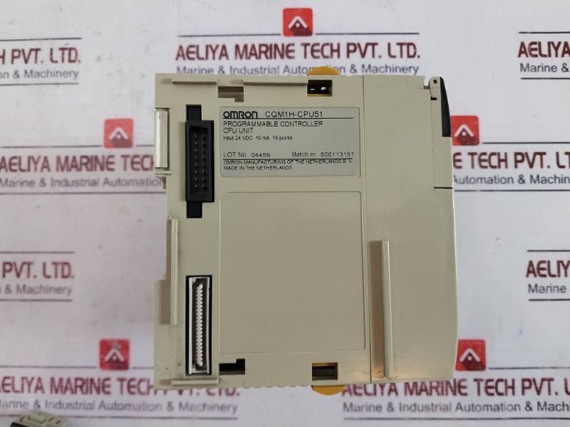 Omron Cqm1-pa203, Cqm1-od212, Cqm1H-cpu51 Module Rack
