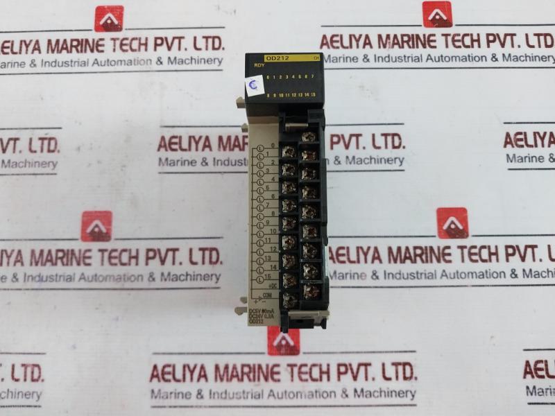 Omron Cqm1-pa203, Cqm1-od212, Cqm1H-cpu51 Module Rack