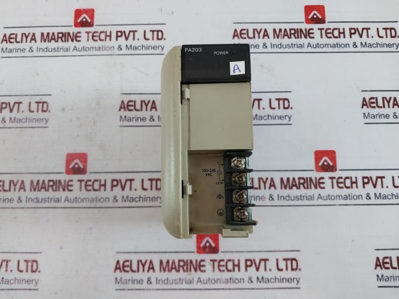 Omron Cqm1-pa203, Cqm1-od212, Cqm1H-cpu51 Module Rack