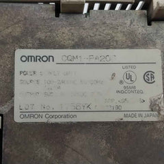 Omron Cqm1-pa206 Power Supply Unit 50/60Hz 100-240Vac