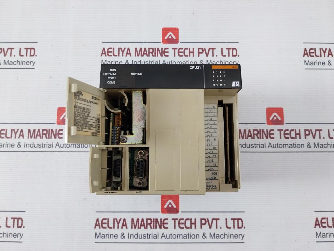 Omron Cqm1-pa206 Switching Power Supply 100-240Vac 50/60Hz 120Va Oc222 Tpb-h